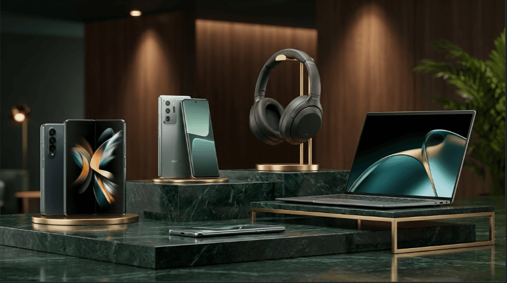 Flagship Phones, Laptops & Audio